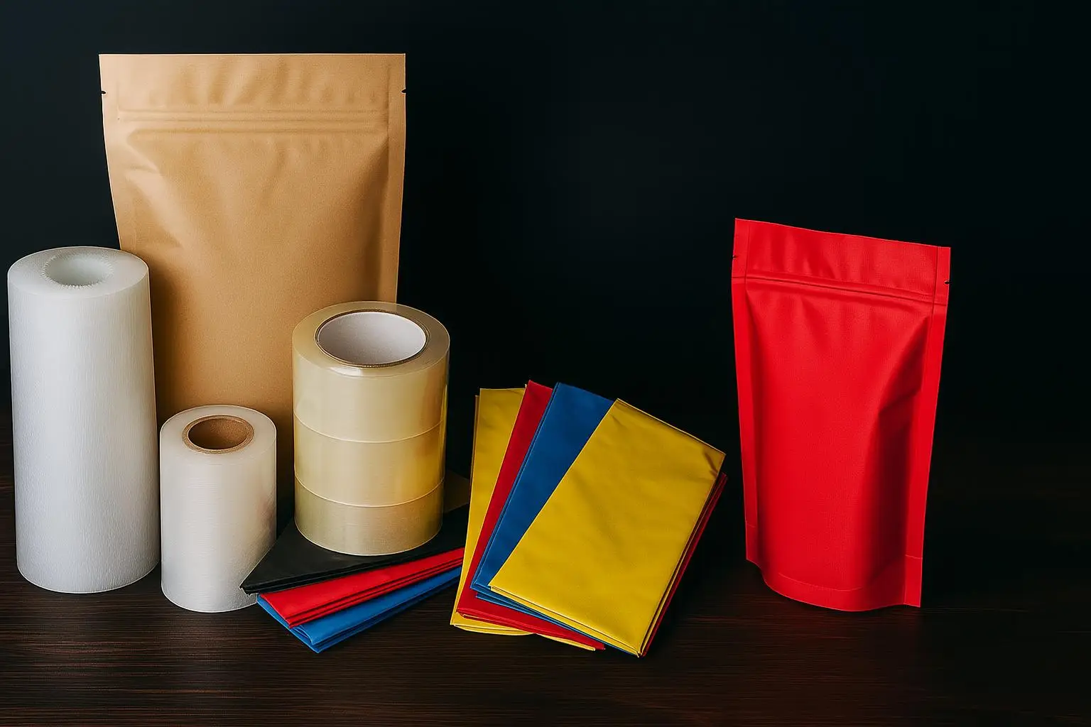 bolsas plasticas doypack, cintas, materiales de embalaje Famcor